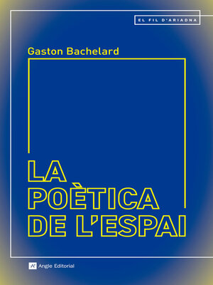 cover image of La poètica de l'espai